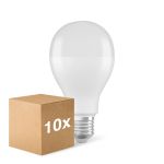 Mehrfachpackung 10x Ledvance Classic LED E27 Birne Matt 20W 2452lm - 827  | Dimmbar - Ersatz Für 150W