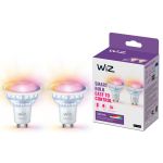Doppelpack 2x WiZ Smart Led-Spot GU10 PAR16 5W 400lm 36D | Höchste Farbwiedergabe - Dimmbar - Ersatz Für 50W