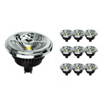 Mehrfachpackung 10x LED-Spot GU10 AR111 15W 850lm 40D - 927 | Höchste Farbwiedergabe - Dimmbar - Ersatz für 100W