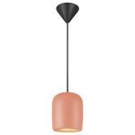 Nordlux Notti Suspension Luminaire Métal Rouge | Convient pour E27