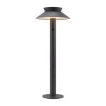 Nordlux Solar Éclairage de jardin Justina Métal Anthracite 5W 400lm - 830  | Détecteur de Mouvement et de Lumière