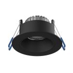Spot LED Ares Profond ring Noir 6W 540lm 927-940 3CCT - avec Inner Cercle  Noir | Diamètre 68mm