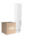 Lot 10x Philips CorePro PL-C LED 5.5W 660lm - 840 Blanc Froid | 4 Broches - Remplacement 13W