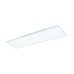 Eglo Plafonnier Salobrena-Z Aluminium Blanc 33.5W 4150lm - 827-865 Accordable Blanc | IP20 - Dimmable 