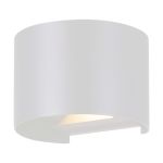 Eglo Applique Murale Calpi 3 Aluminium Blanc 2.8W 420lm - 830 Blanc Chaud | IP54