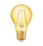 Osram Vintage 1906 LED E27 Poire Filament Dorée 2.5W 220lm - 824  | Remplacement 25W