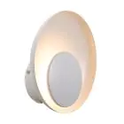 Nordlux Marsi Applique Murale Métal et PMMA Blanc 7W 260lm - 830  | 3 Niveaux De Gradation Dimmable
