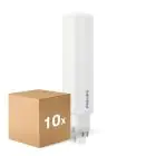 Lot 10x Philips CorePro PL-C LED 9.5W 990lm - 830 Blanc Chaud | 4 Broches - Remplacement 26W