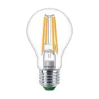 Philips Master Ultra Efficient LED E27 Poire Filament Claire 4W 840lm - 827 Blanc Très Chaud | Dimmable - Remplacement 60W
