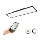 Eglo Plafonnier Salobrena-Z Aluminium Noir 33.5W 4150lm - 827-865 Accordable Blanc | IP20 - Dimmable 