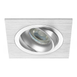 Recessed Spot Boxi MR16 Tiltable Aluminium | Cutout 80mm - GU10 Socket