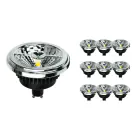 Lot 10x Spot LED GU10 AR111 15W 850lm 40D - 927 | Meilleur rendu de couleur - Dimmable - Remplacement 100W