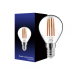 LED E14 Boule Filament Claire 4.5W 470lm - 827 | Dimmable - Remplacement 40W